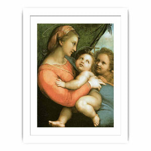 Madonna of the Curtain By Raphael