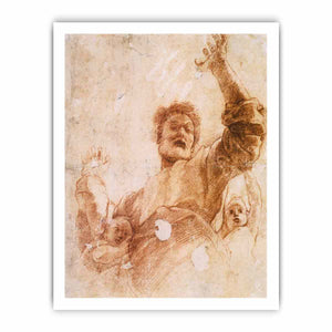 Study of God the Father (recto) By Raphael