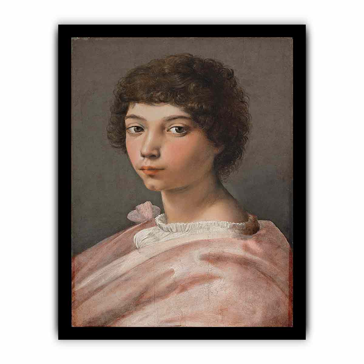 Portrait of a young Man By Raphael