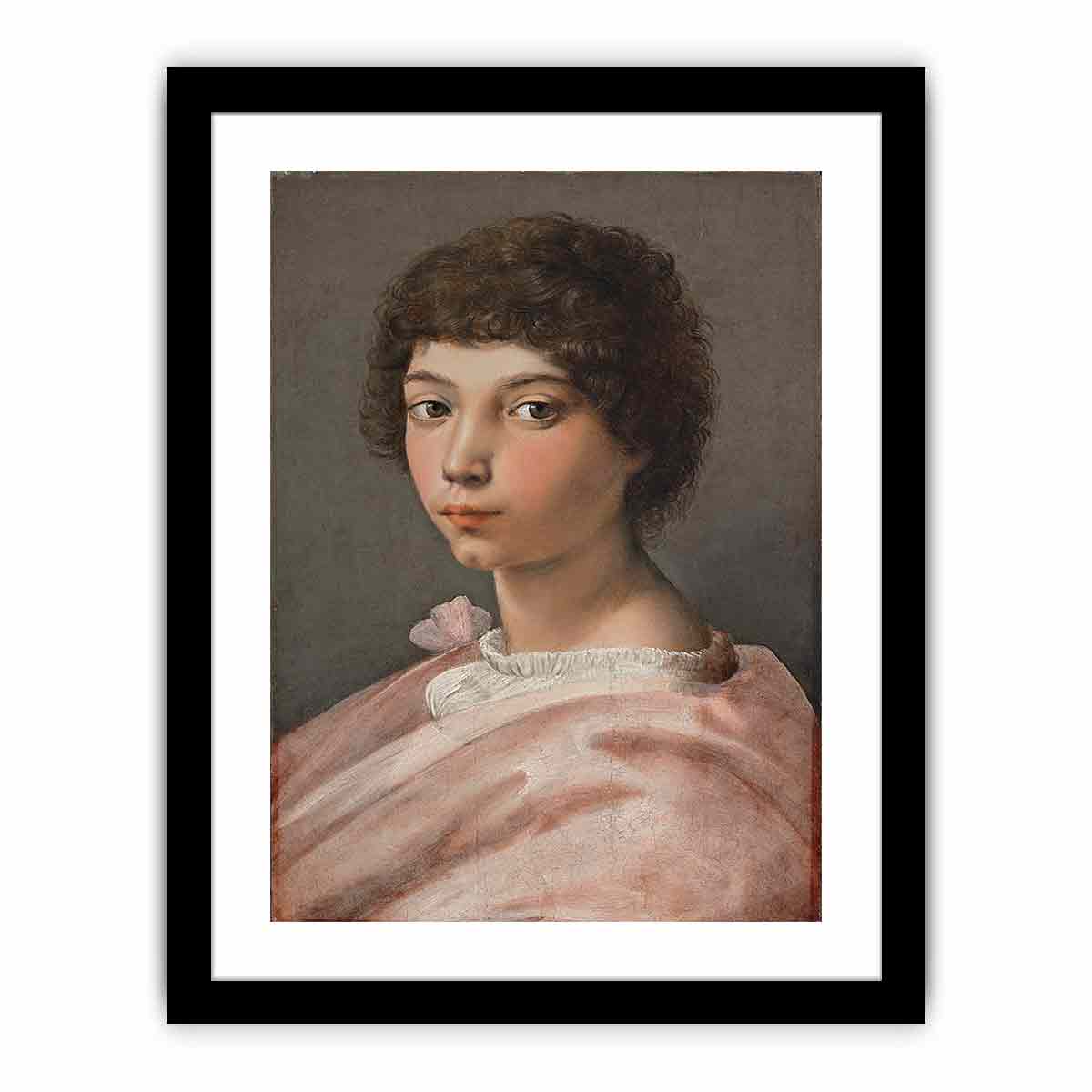 Portrait of a young Man By Raphael