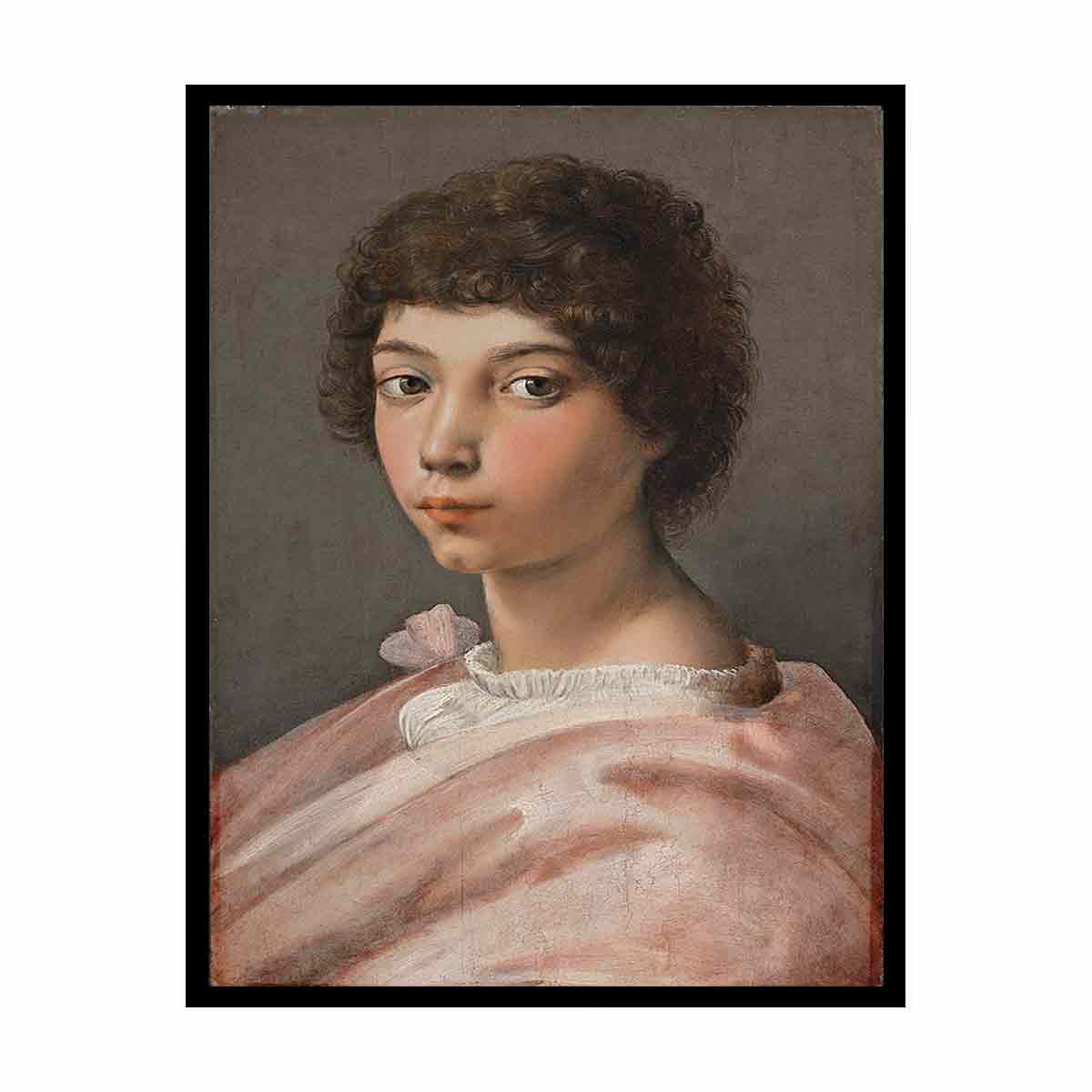 Portrait of a young Man By Raphael
