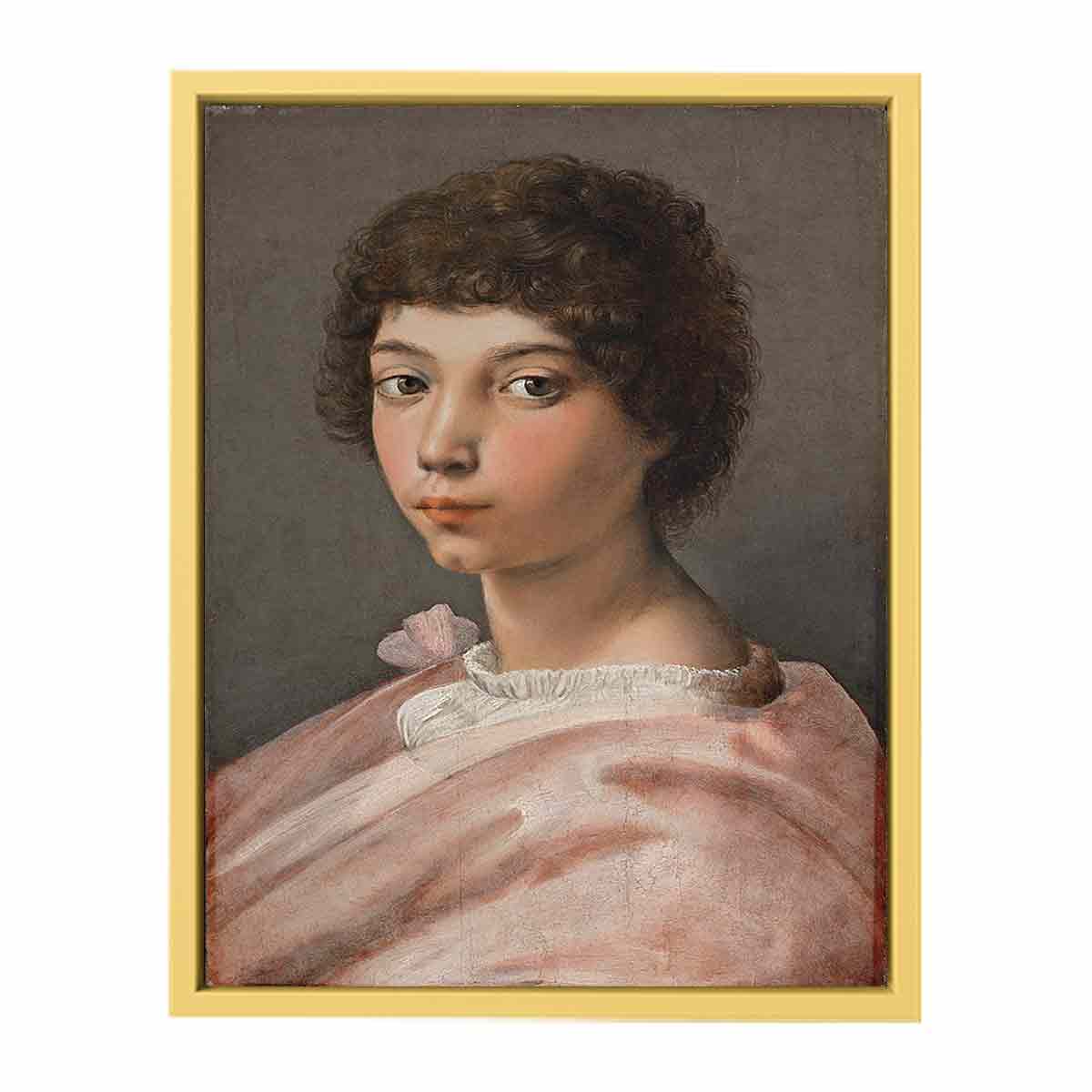 Portrait of a young Man By Raphael