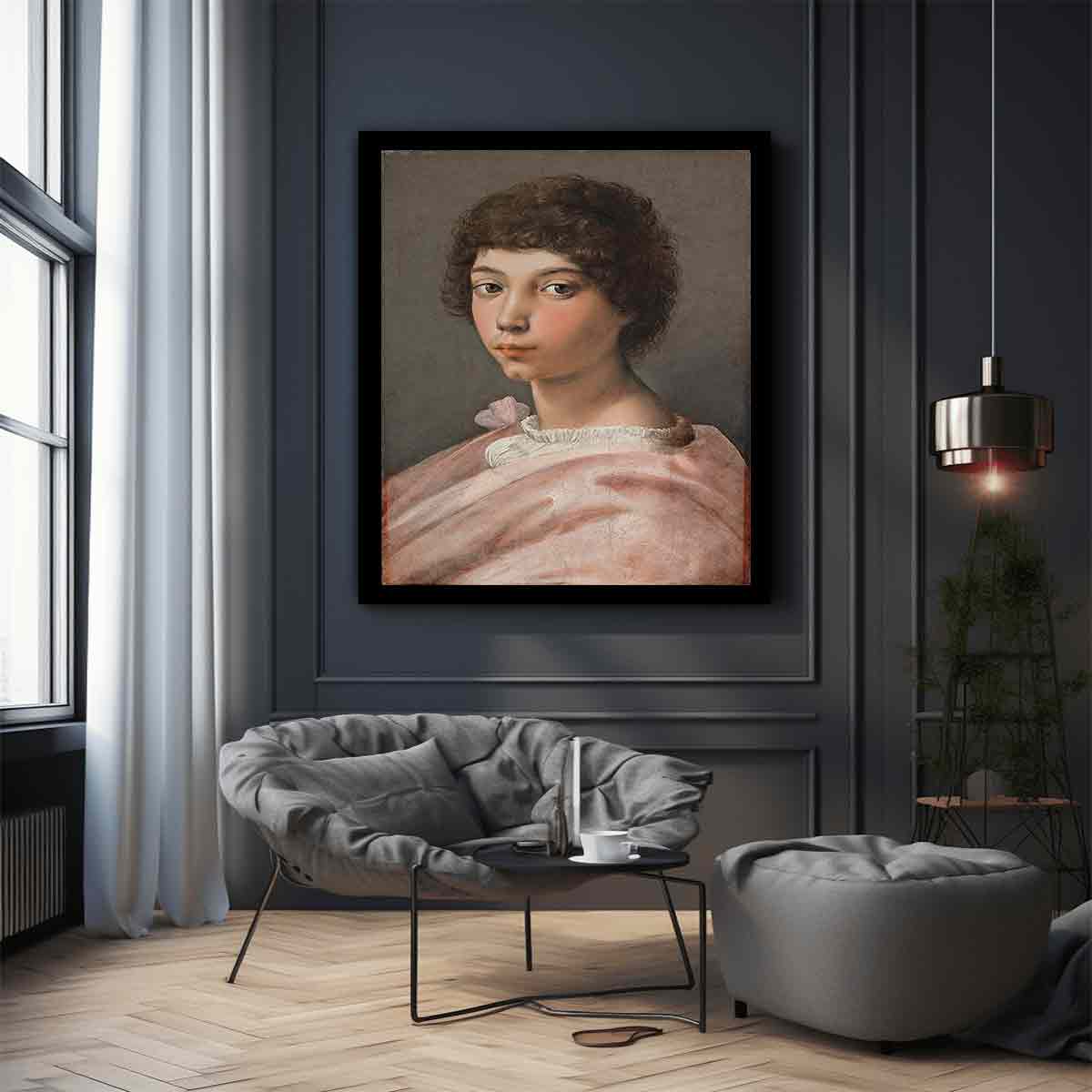 Portrait of a young Man By Raphael
