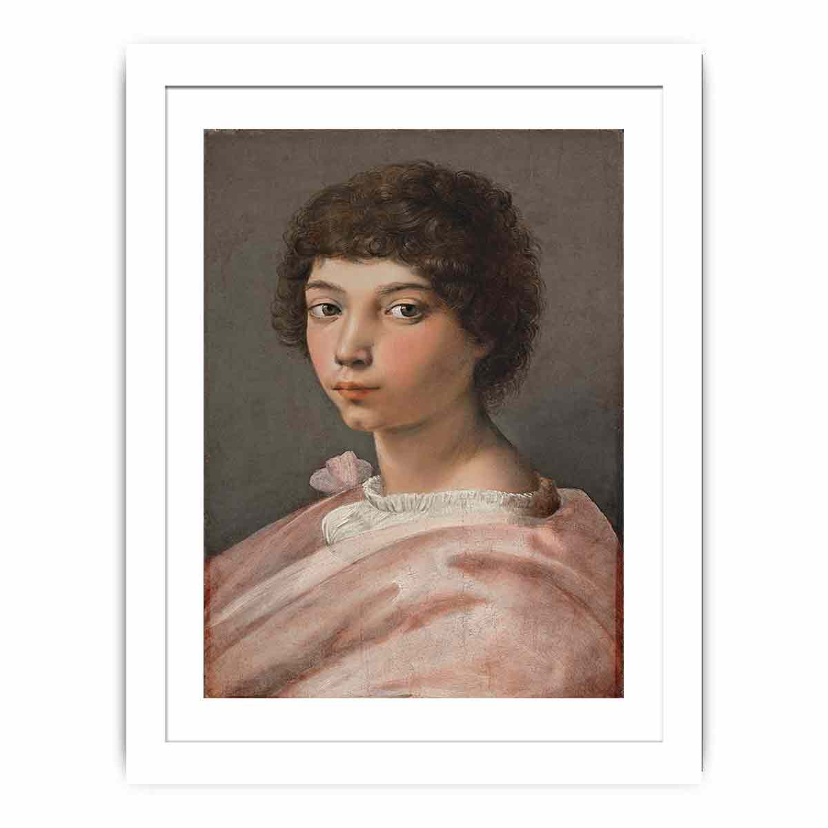 Portrait of a young Man By Raphael
