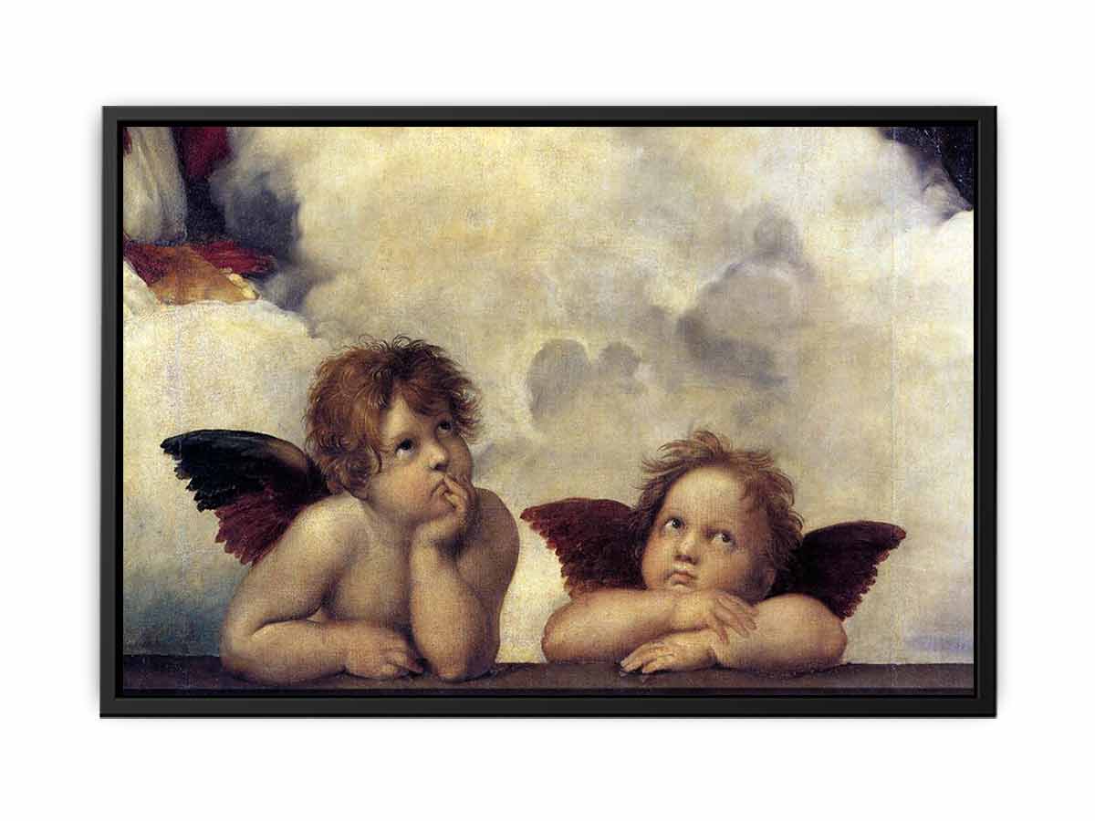 The Sistine Madonna (detail) By Raphael