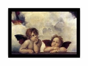 The Sistine Madonna (detail) By Raphael