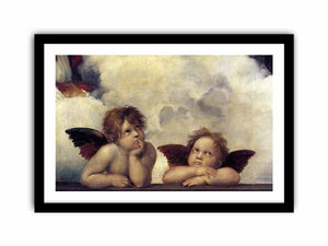 The Sistine Madonna (detail) By Raphael