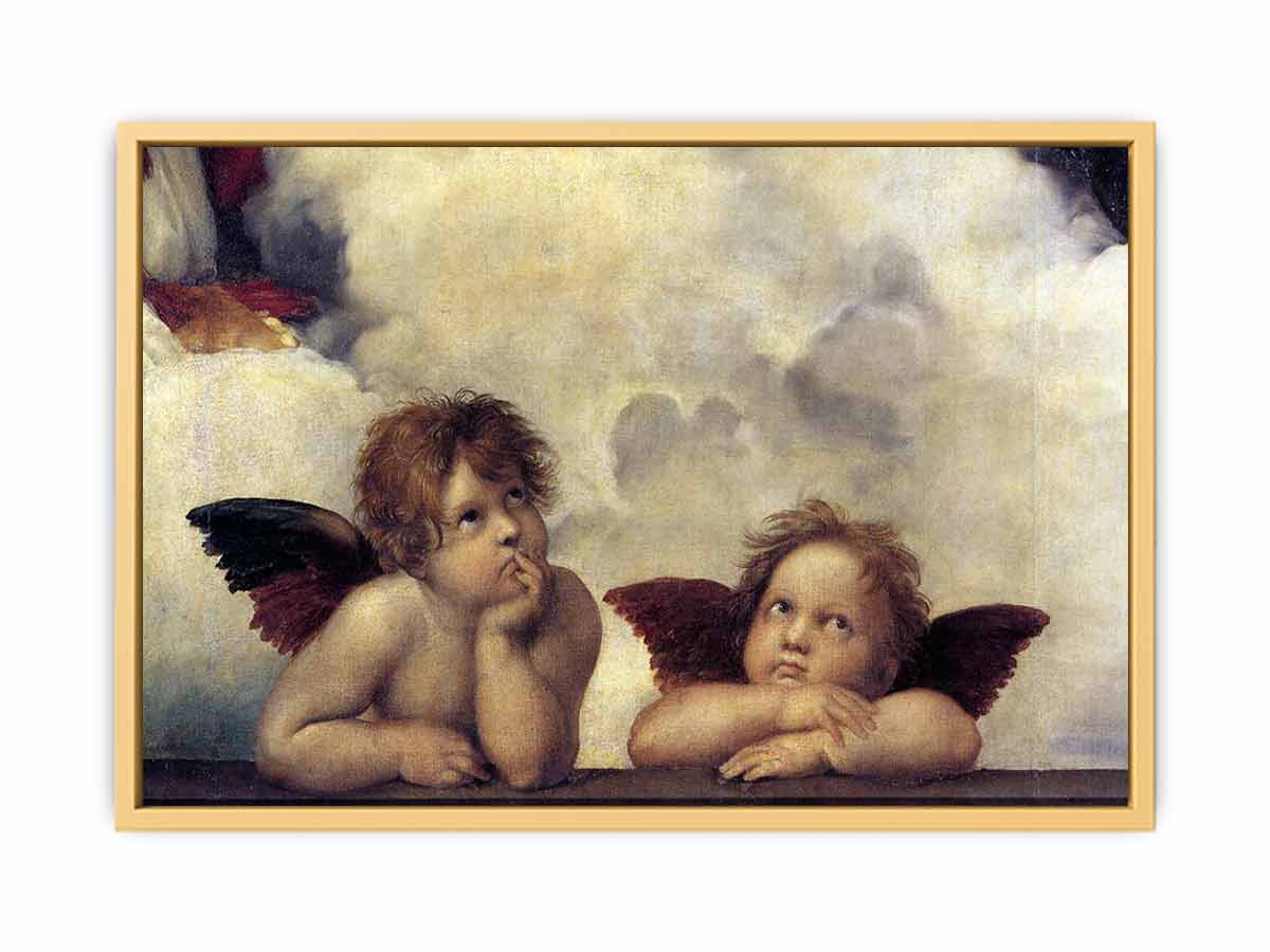 The Sistine Madonna (detail) By Raphael