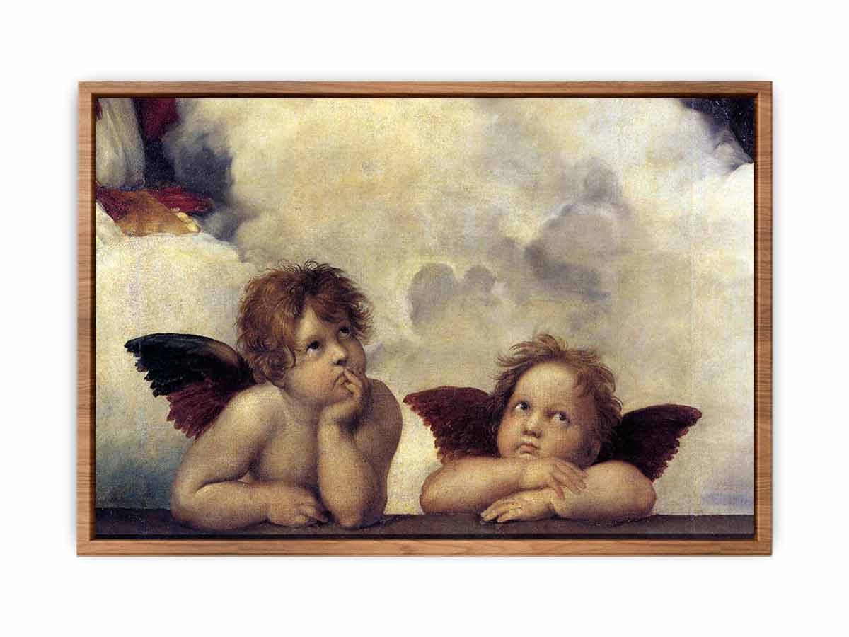 The Sistine Madonna (detail) By Raphael