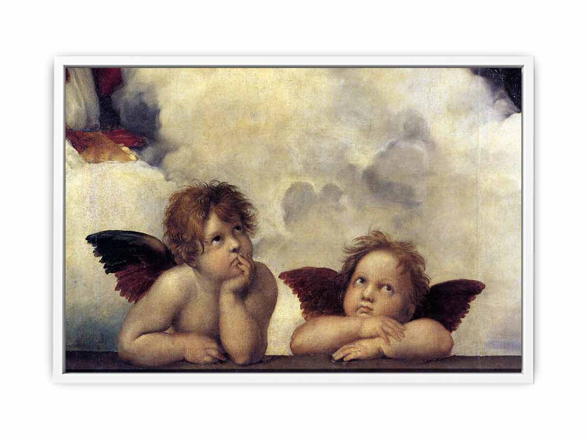 The Sistine Madonna (detail) By Raphael