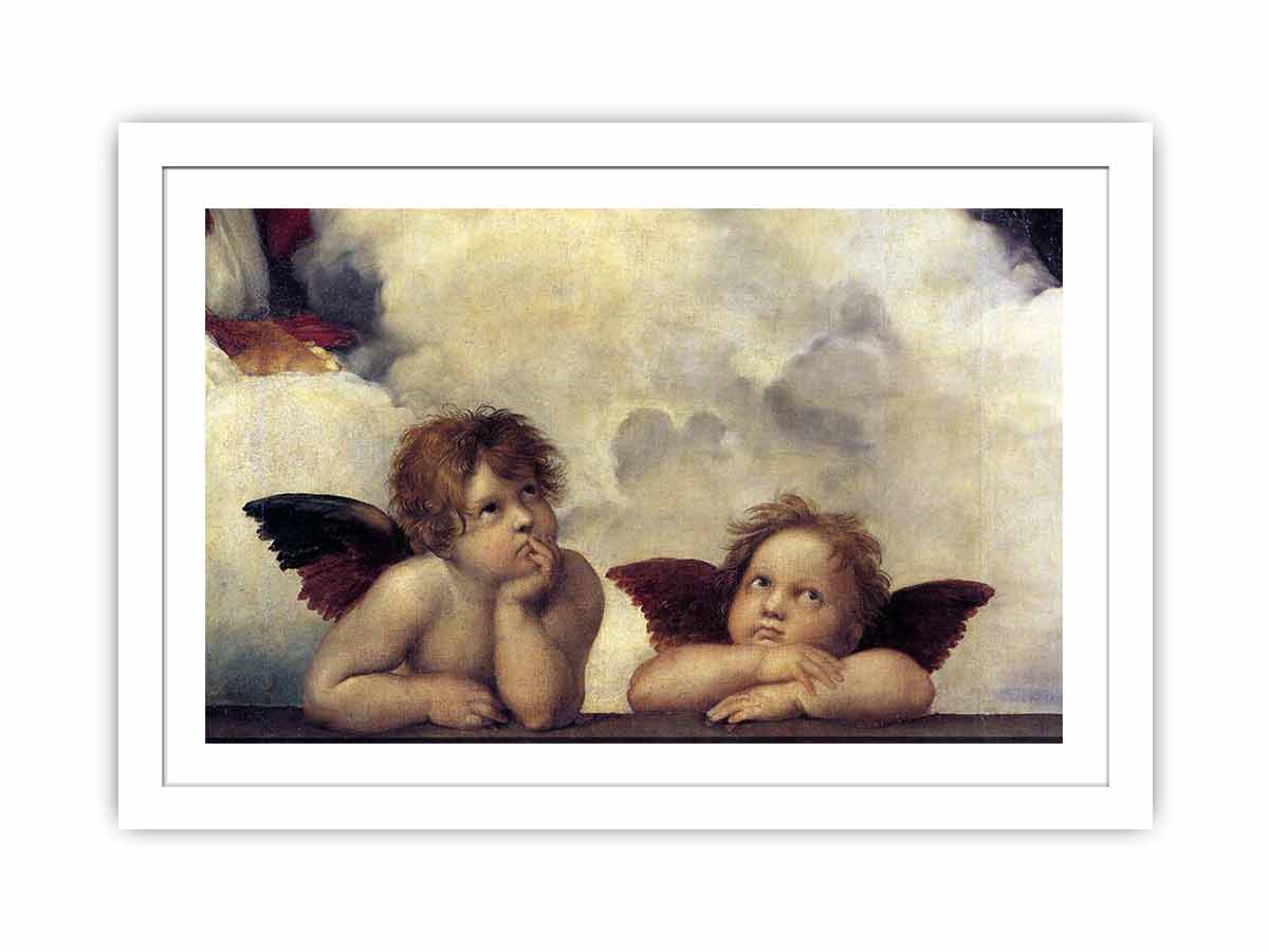 The Sistine Madonna (detail) By Raphael