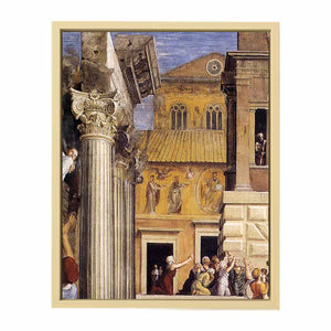 The Fire in the Borgo (detail) By Raphael