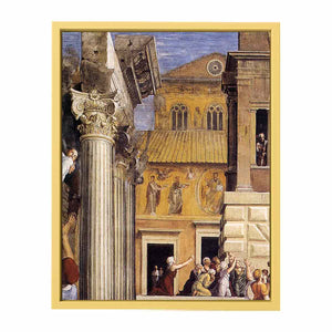 The Fire in the Borgo (detail) By Raphael