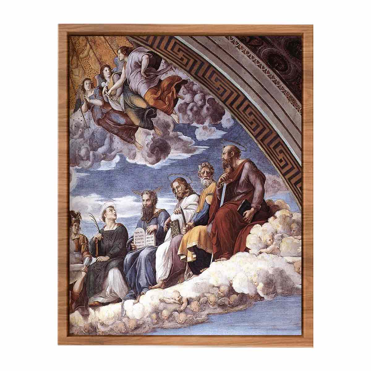La Disputa (detail) By Raphael