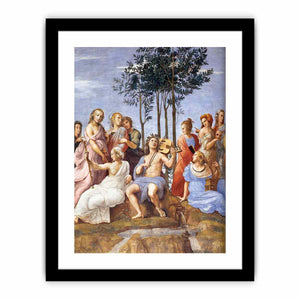 The Parnassus (detail) By Raphael