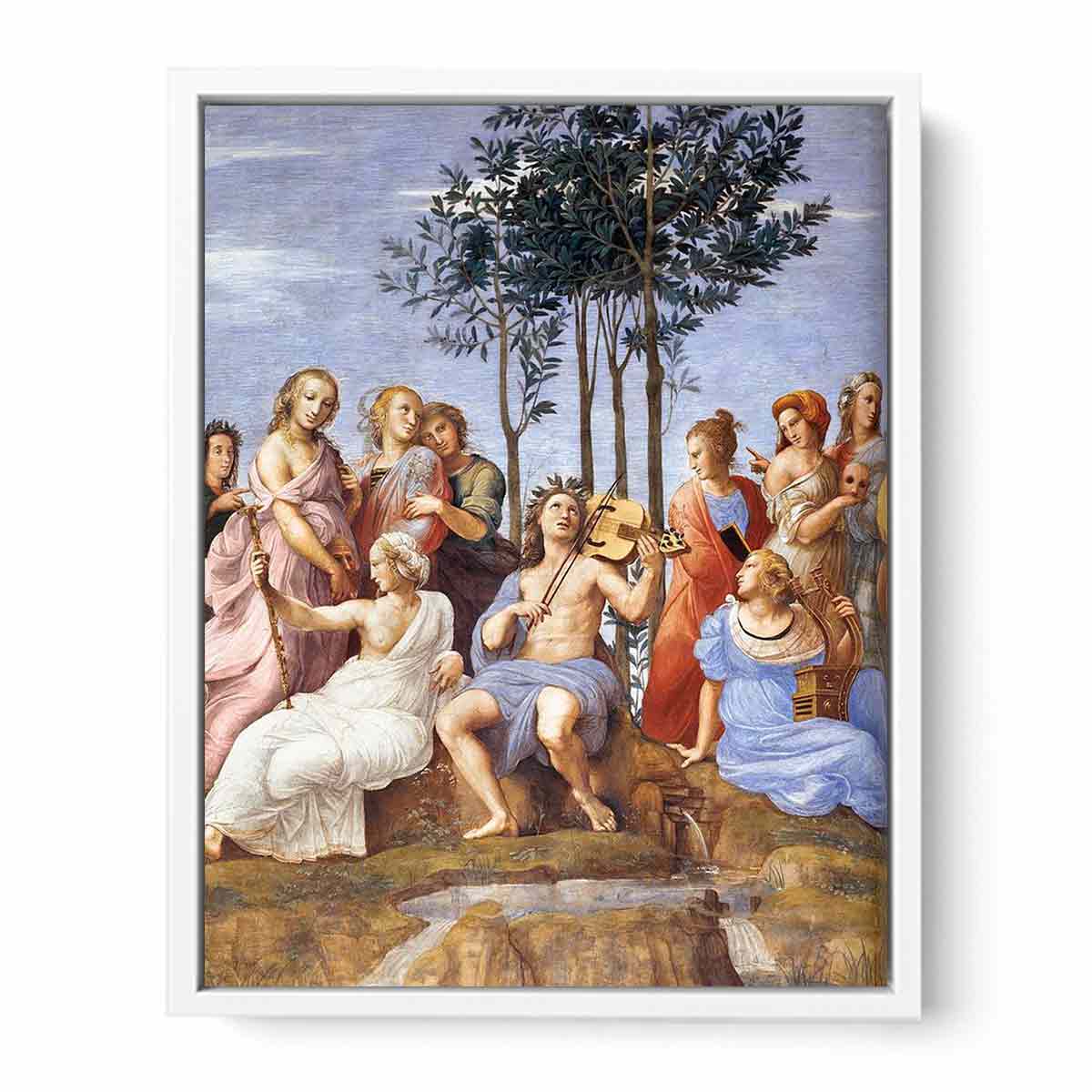 The Parnassus (detail) By Raphael