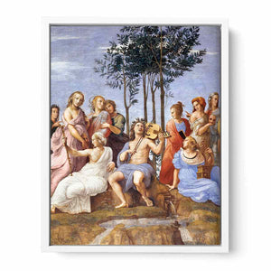 The Parnassus (detail) By Raphael