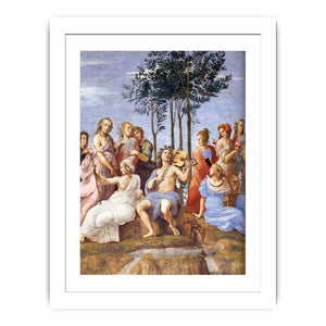 The Parnassus (detail) By Raphael
