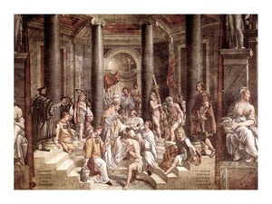 The Baptism of Constantine By Raphael