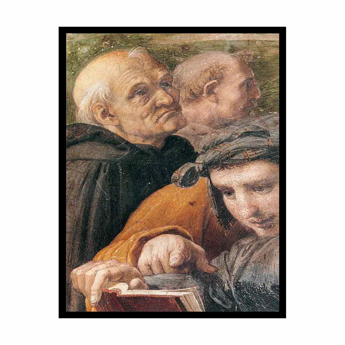 La Disputa (detail) By Raphael