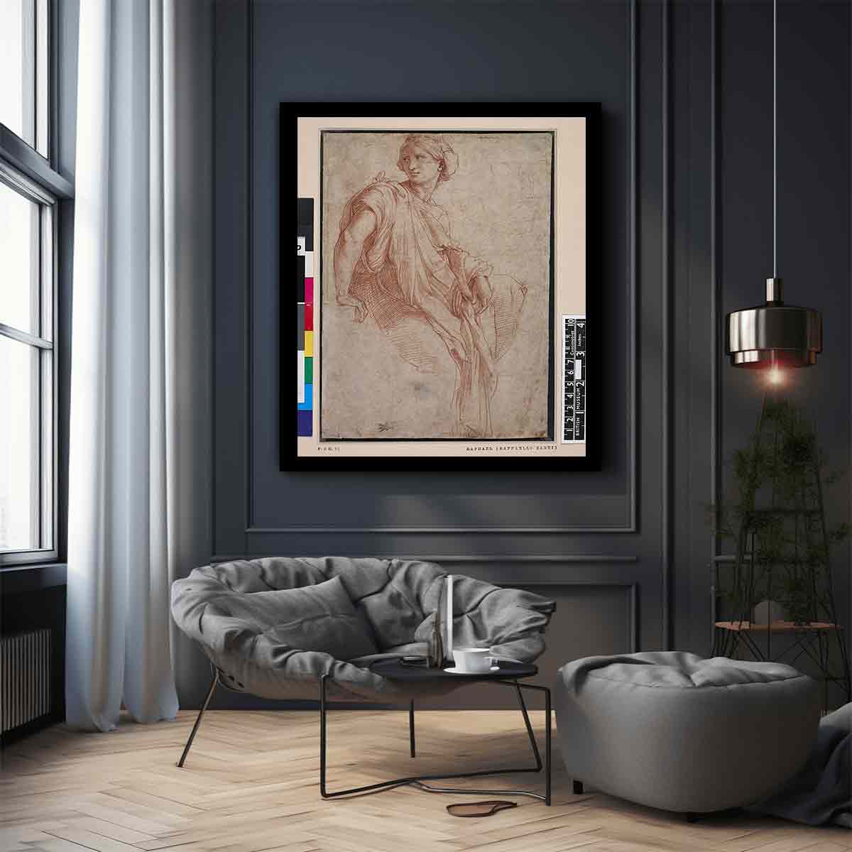 Study of a Sibyl (recto) By Raphael