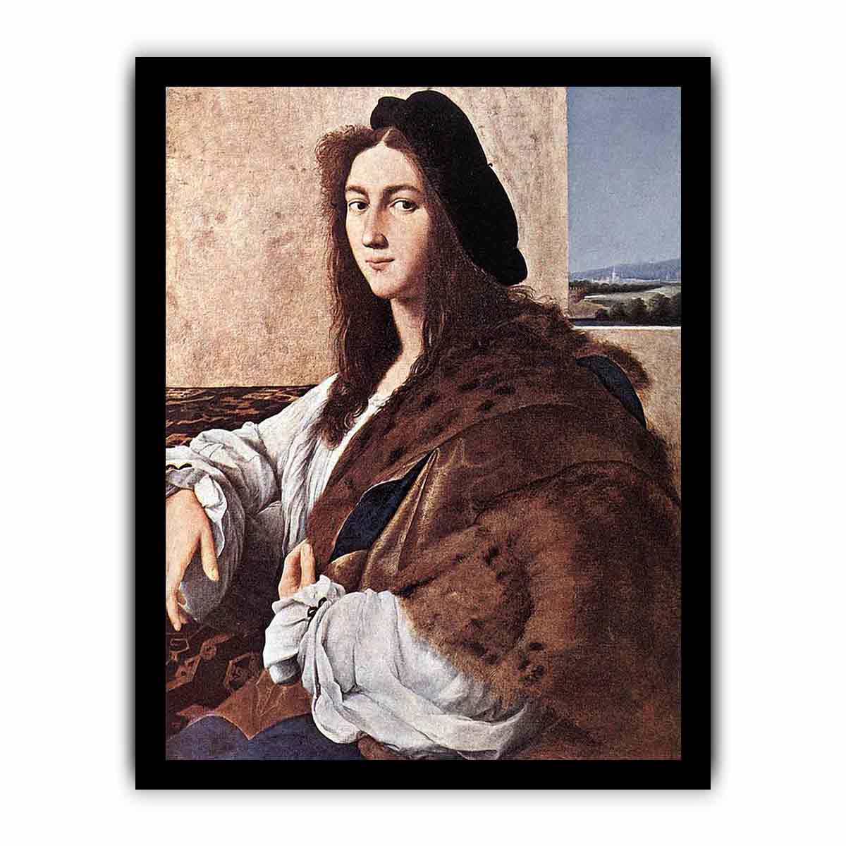 Portrait of a Youth By Raphael