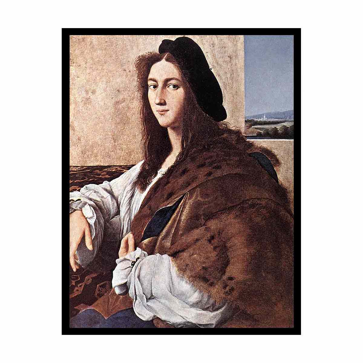 Portrait of a Youth By Raphael