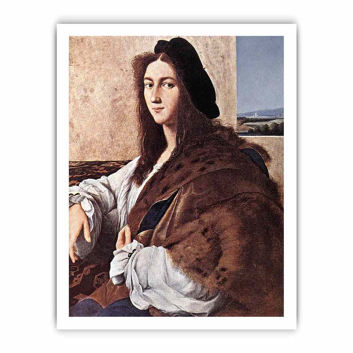 Portrait of a Youth By Raphael