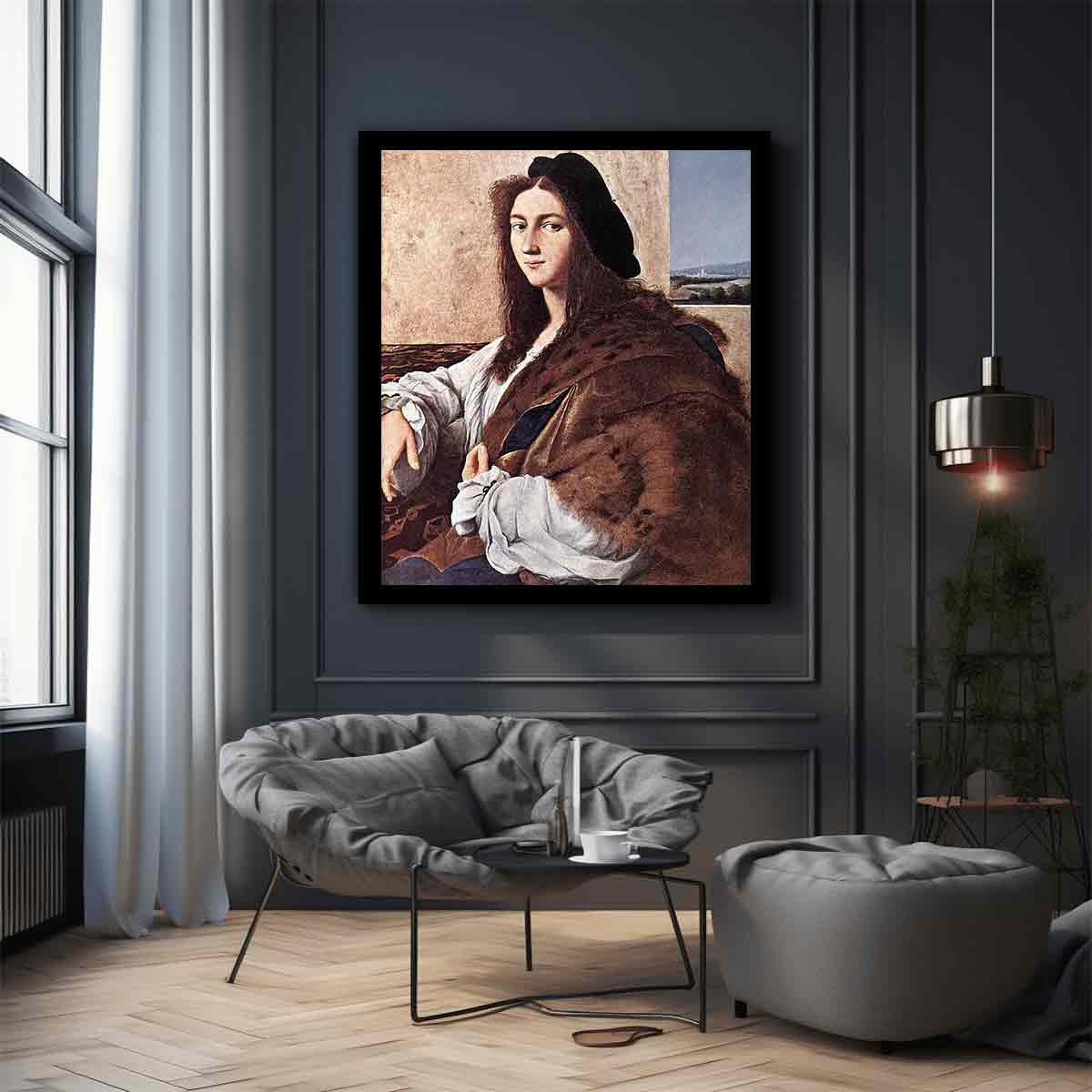 Portrait of a Youth By Raphael