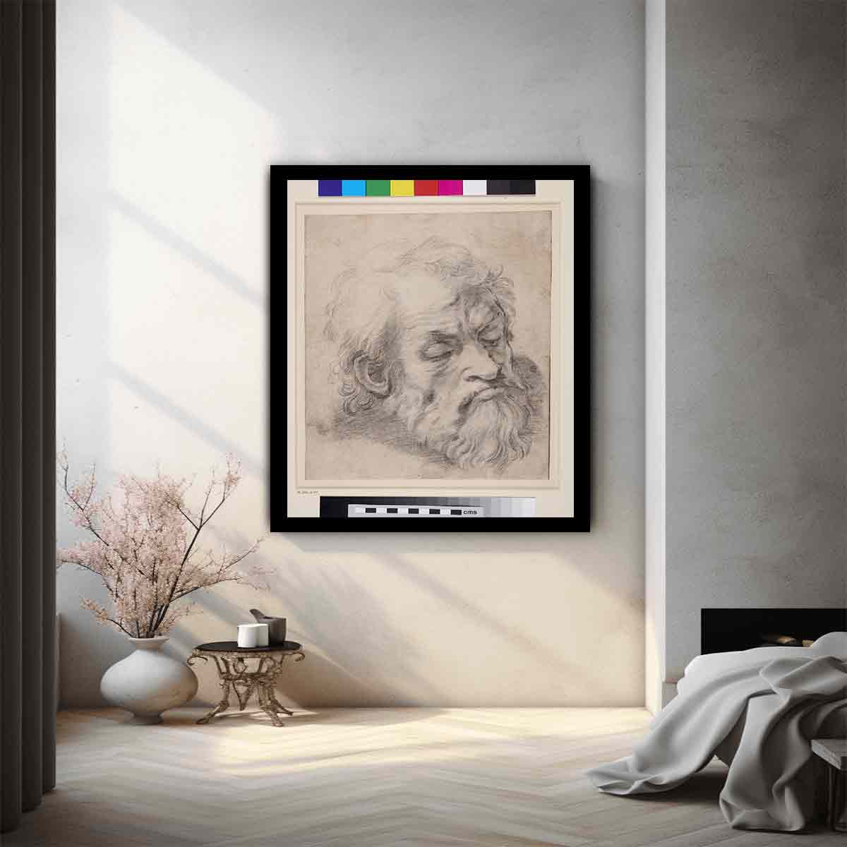 Study of the Head of an Apostle By Raphael