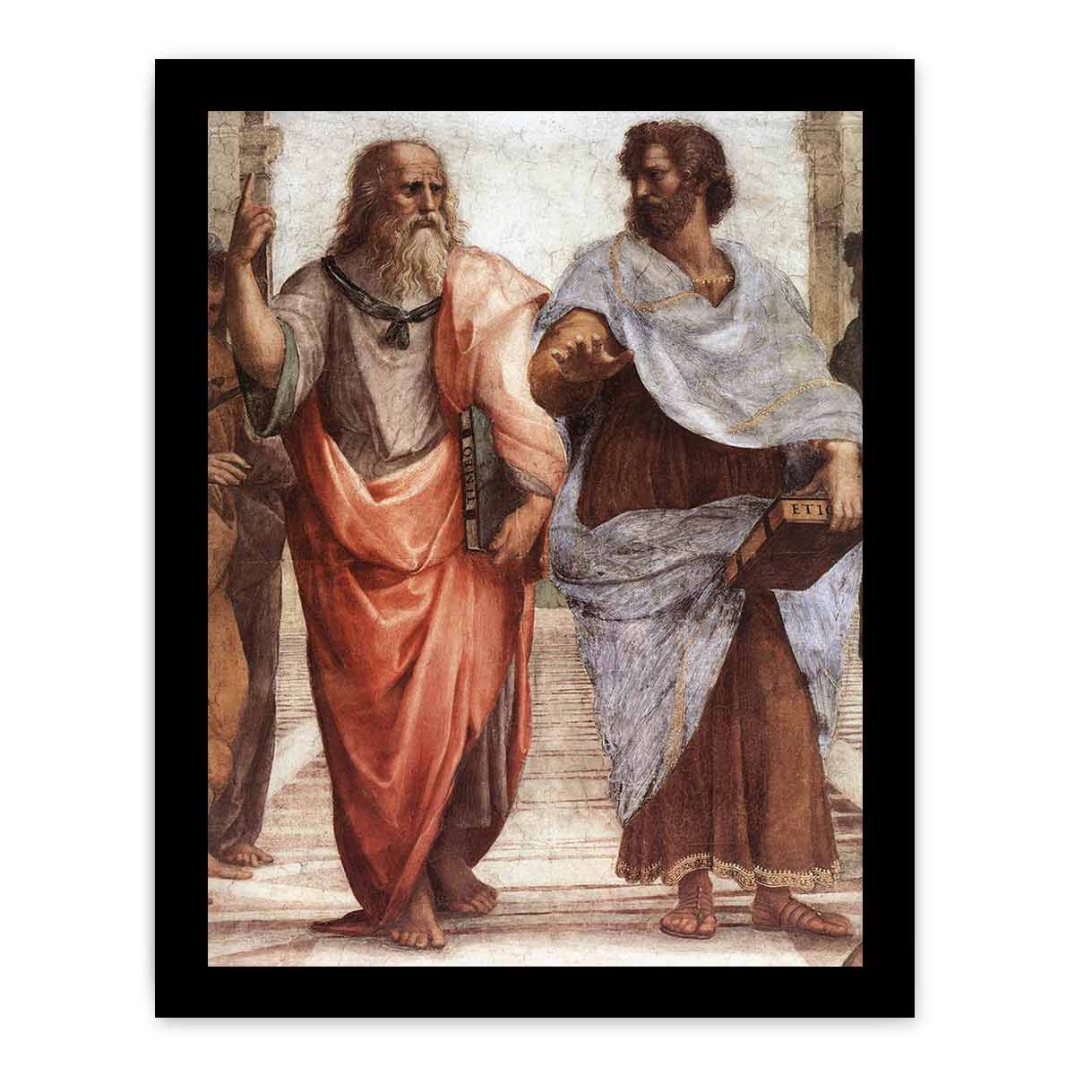 Crooped of The "School of Athens" By Raphael