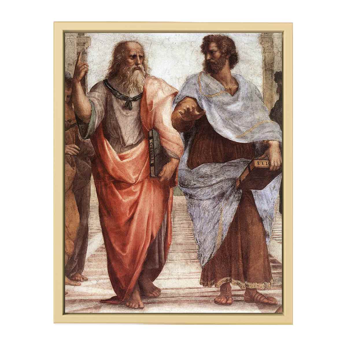 Crooped of The "School of Athens" By Raphael