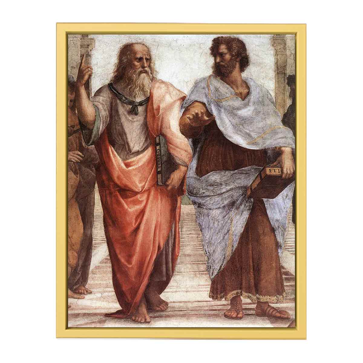Crooped of The "School of Athens" By Raphael