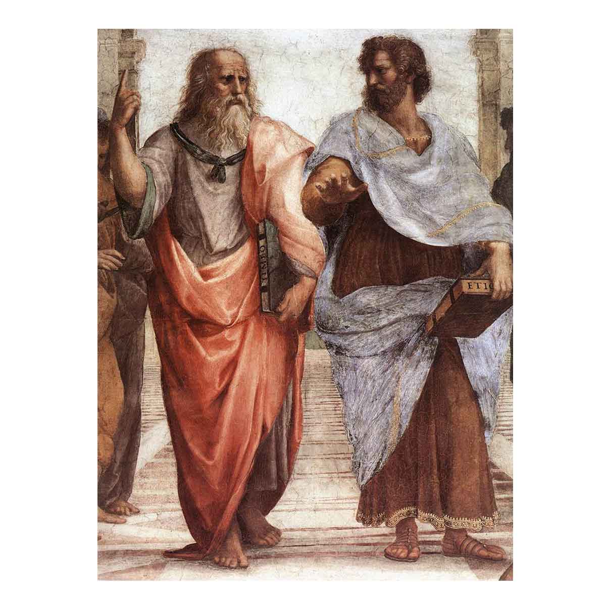 Crooped of The "School of Athens" By Raphael
