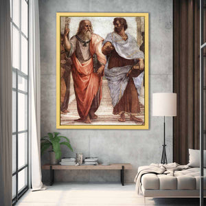 Crooped of The "School of Athens" By Raphael
