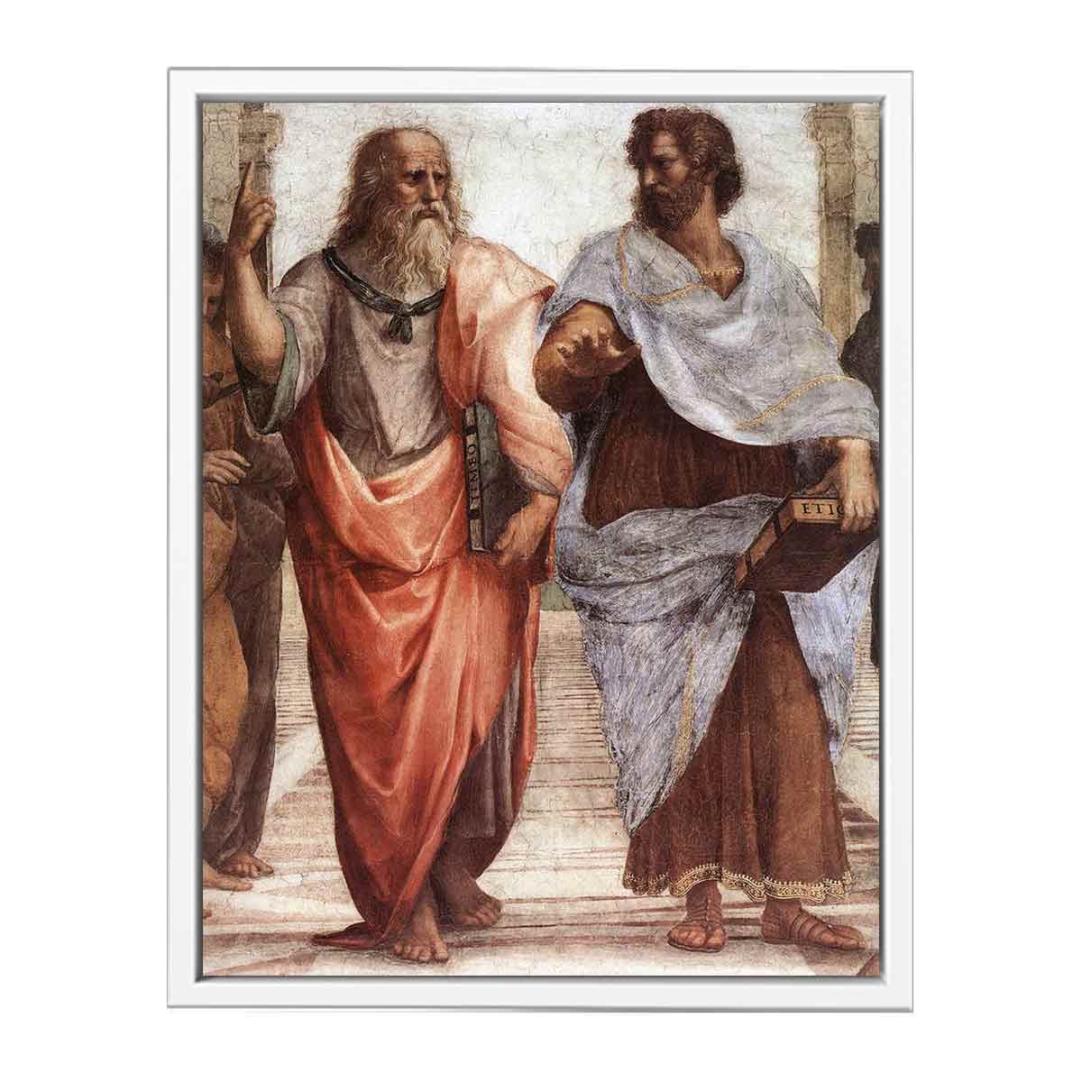 Crooped of The "School of Athens" By Raphael