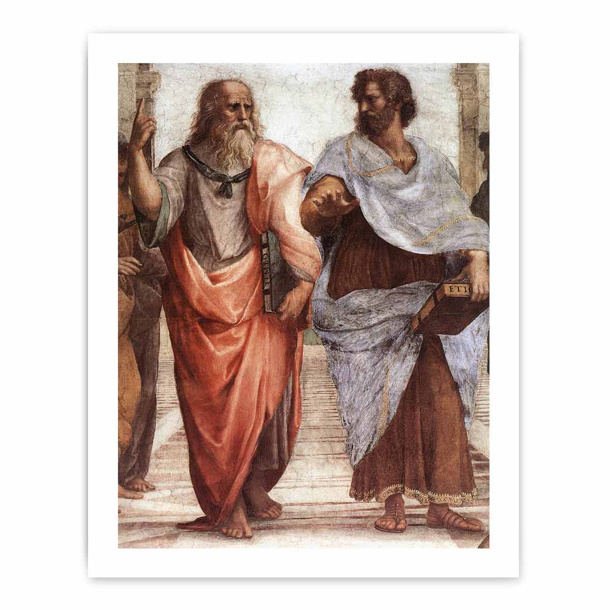 Crooped of The "School of Athens" By Raphael