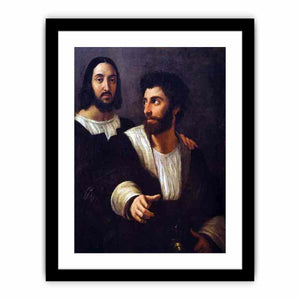 Self-Portrait with a Friend By Raphael