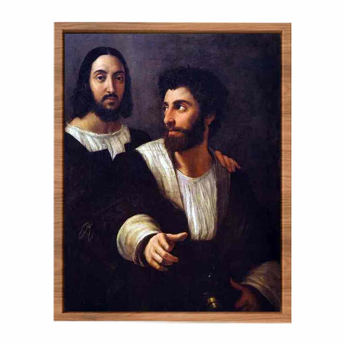 Self-Portrait with a Friend By Raphael