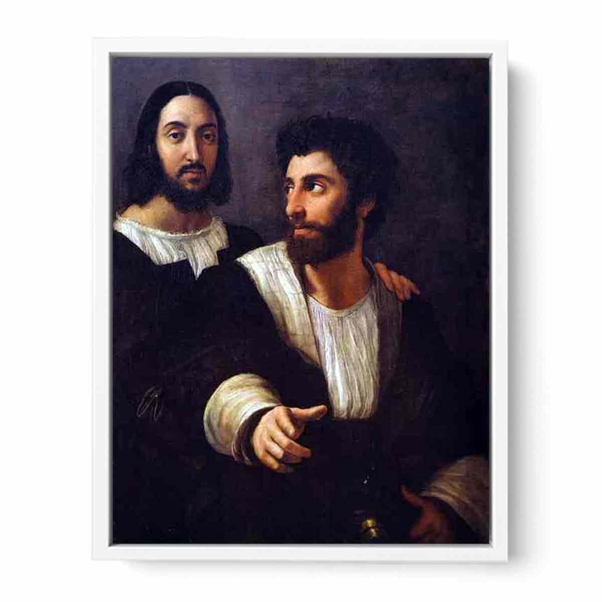 Self-Portrait with a Friend By Raphael