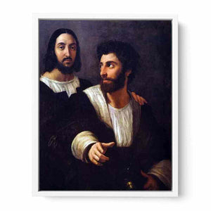 Self-Portrait with a Friend By Raphael