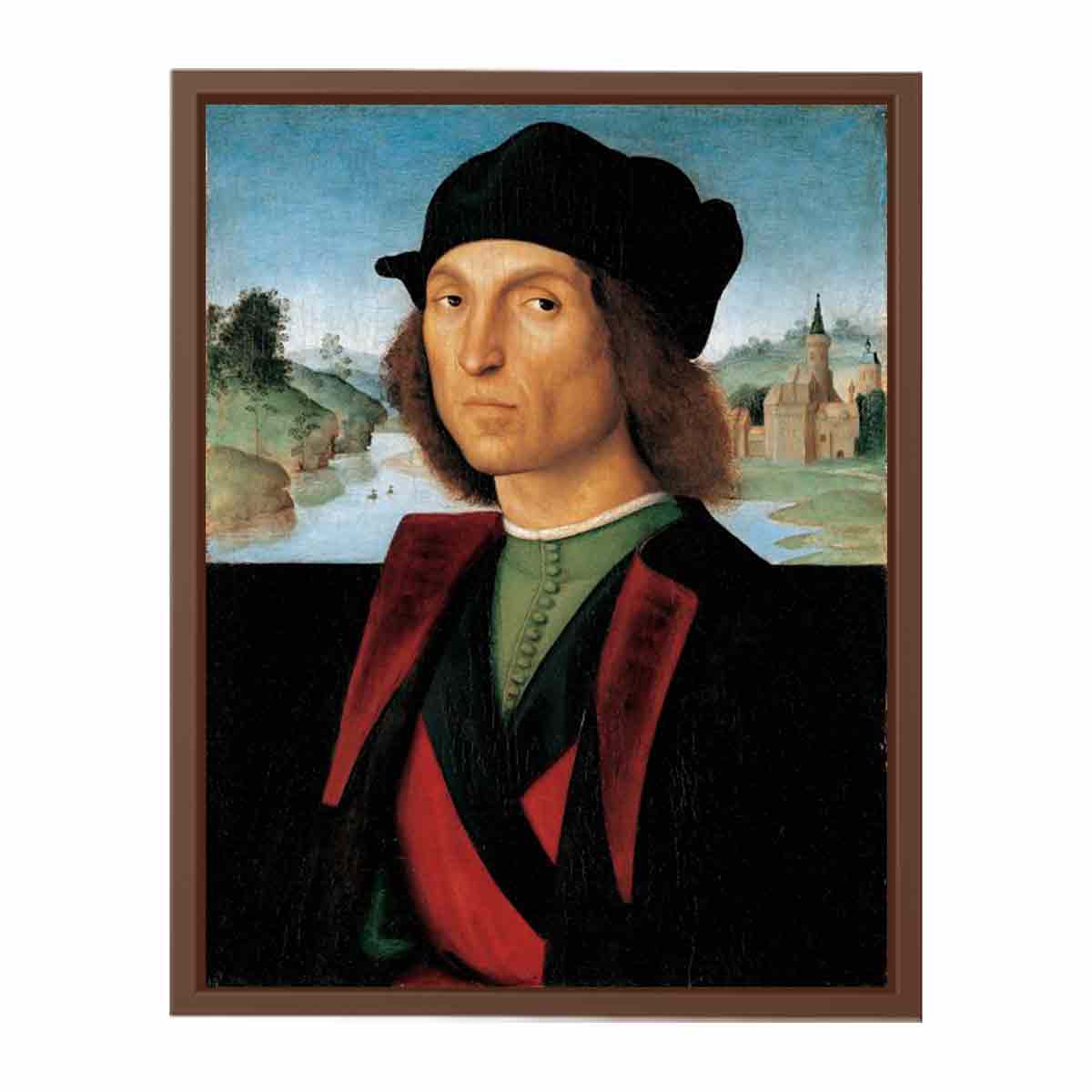 Portrait of a Man By Raphael