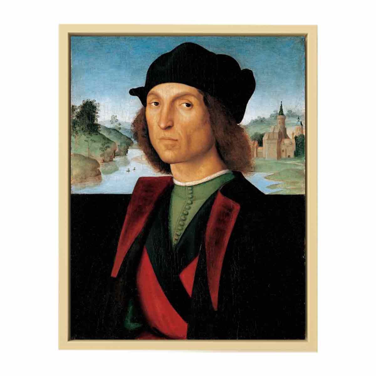 Portrait of a Man By Raphael