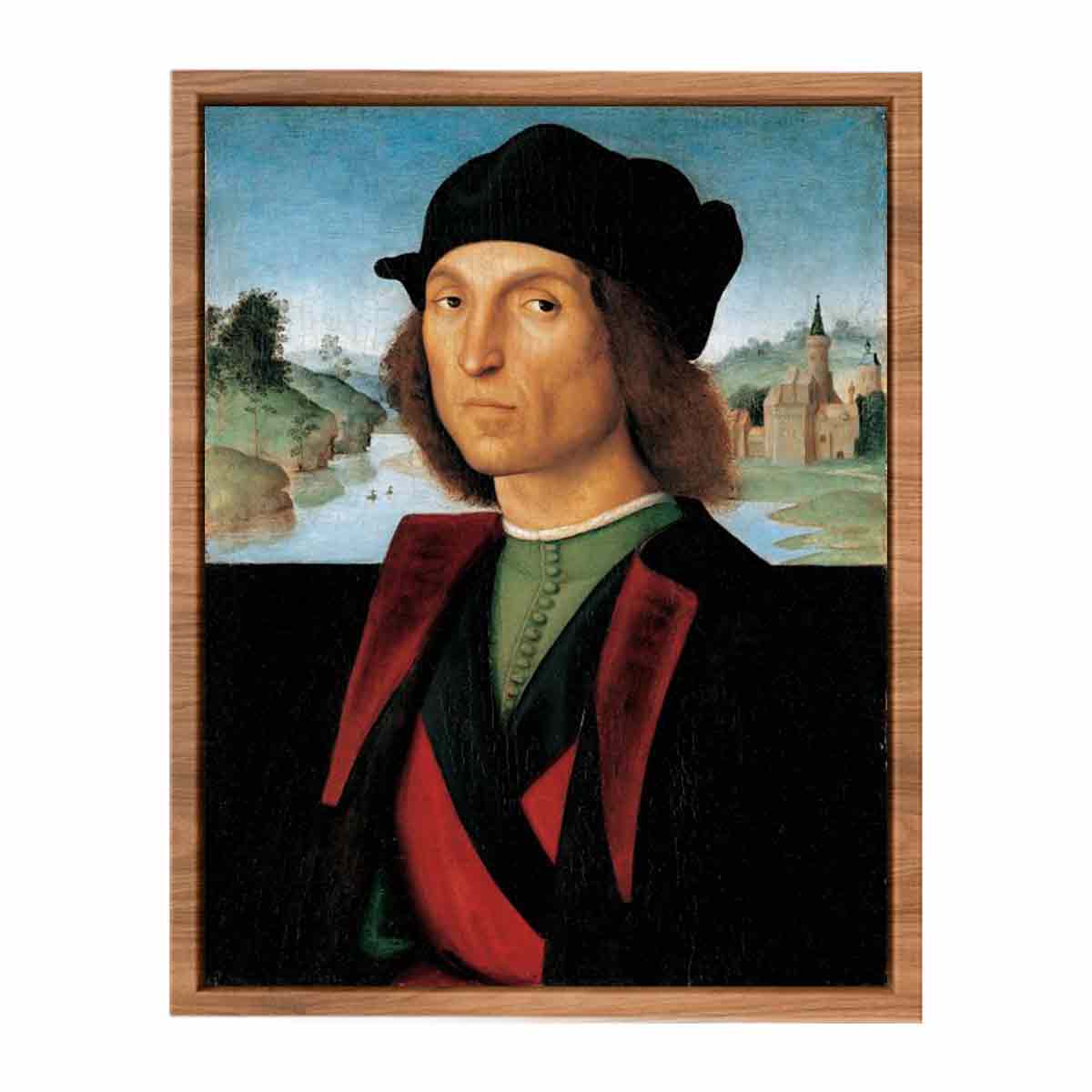 Portrait of a Man By Raphael