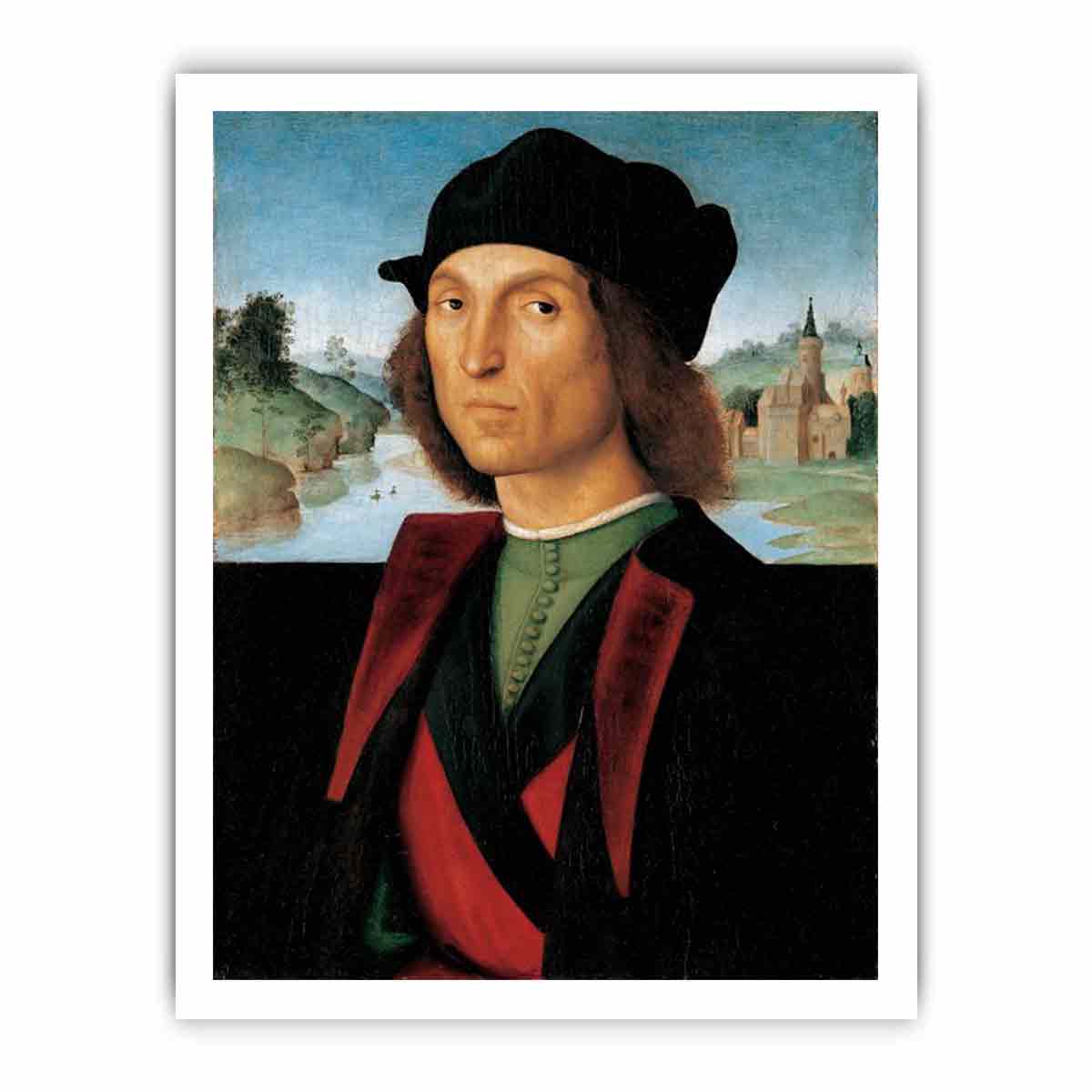 Portrait of a Man By Raphael