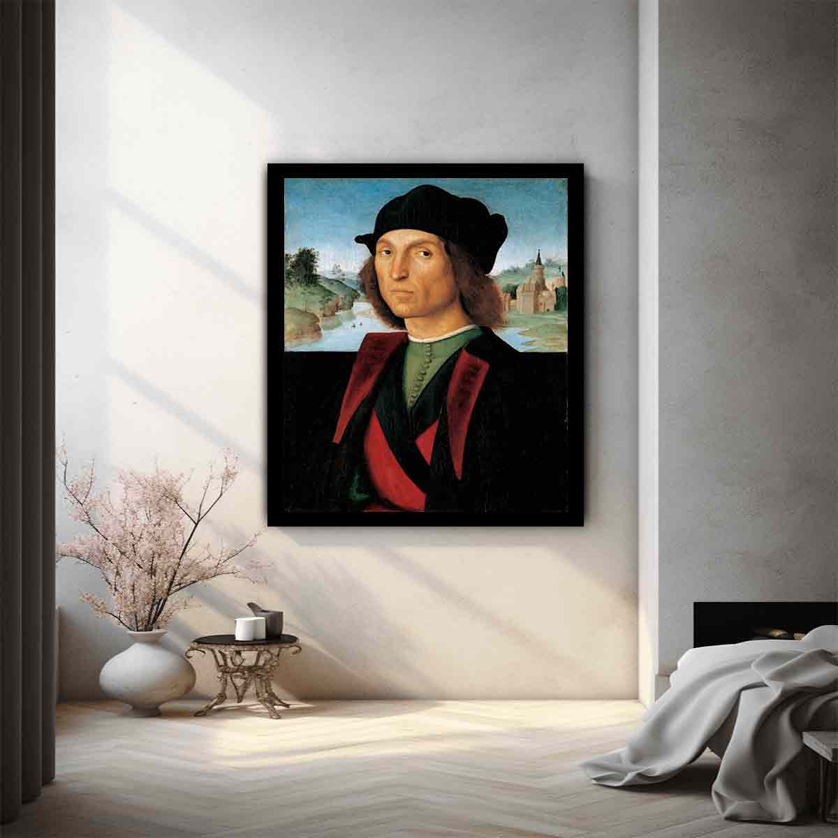 Portrait of a Man By Raphael