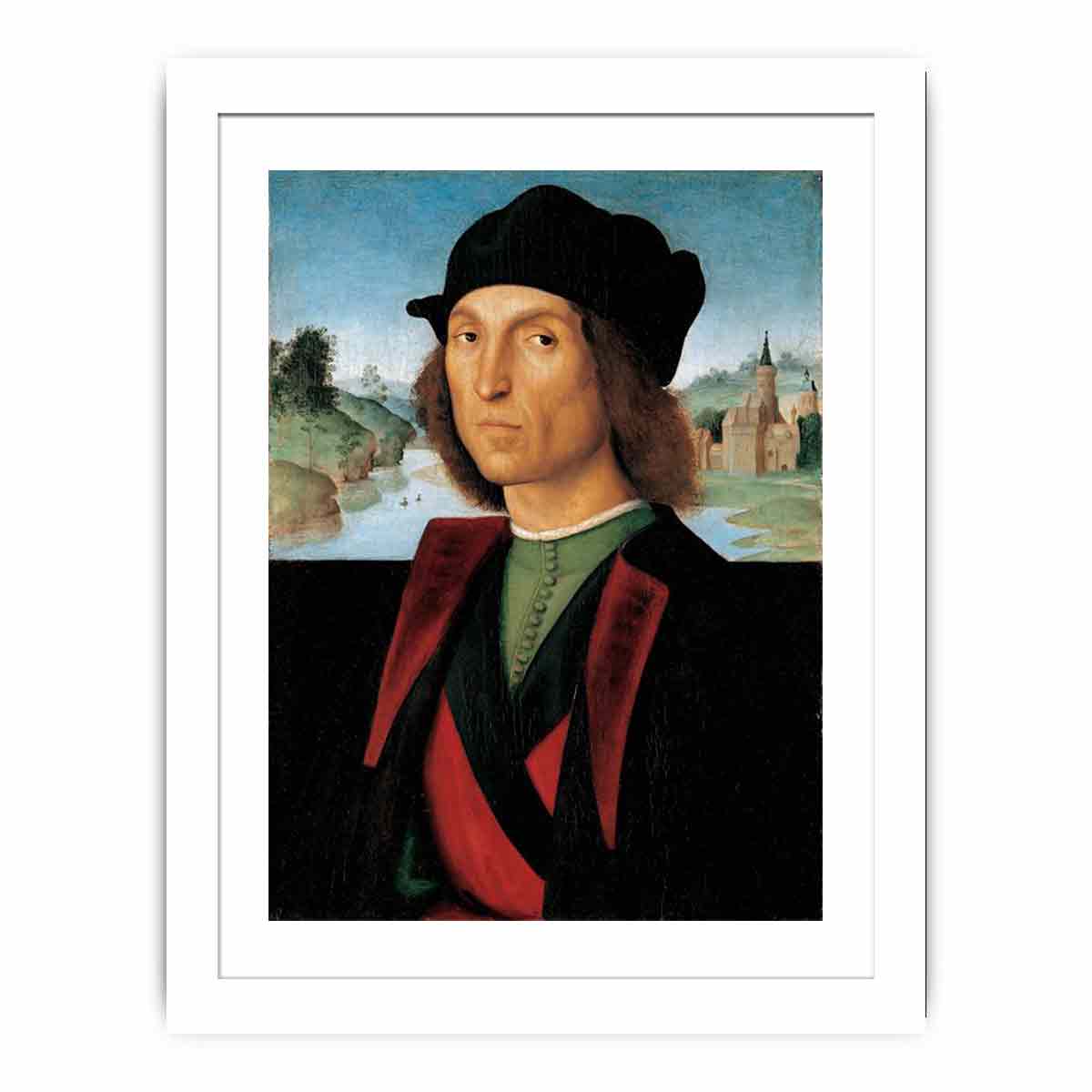 Portrait of a Man By Raphael