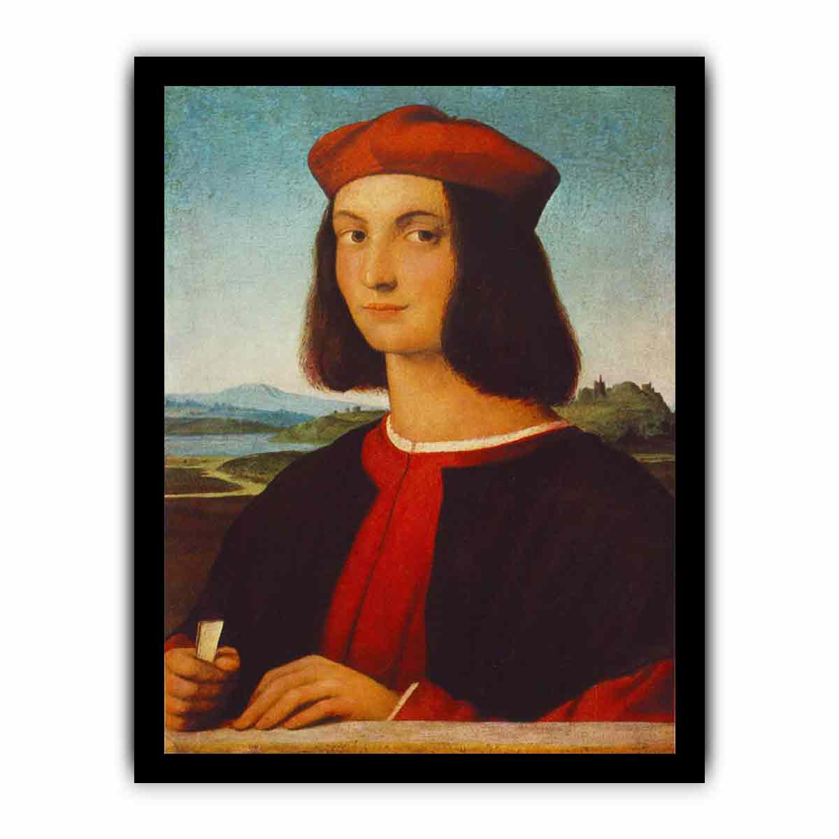 Portrait of Pietro Bembo By Raphael