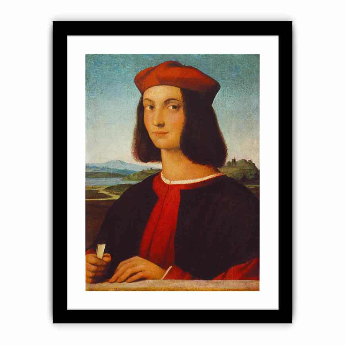 Portrait of Pietro Bembo By Raphael