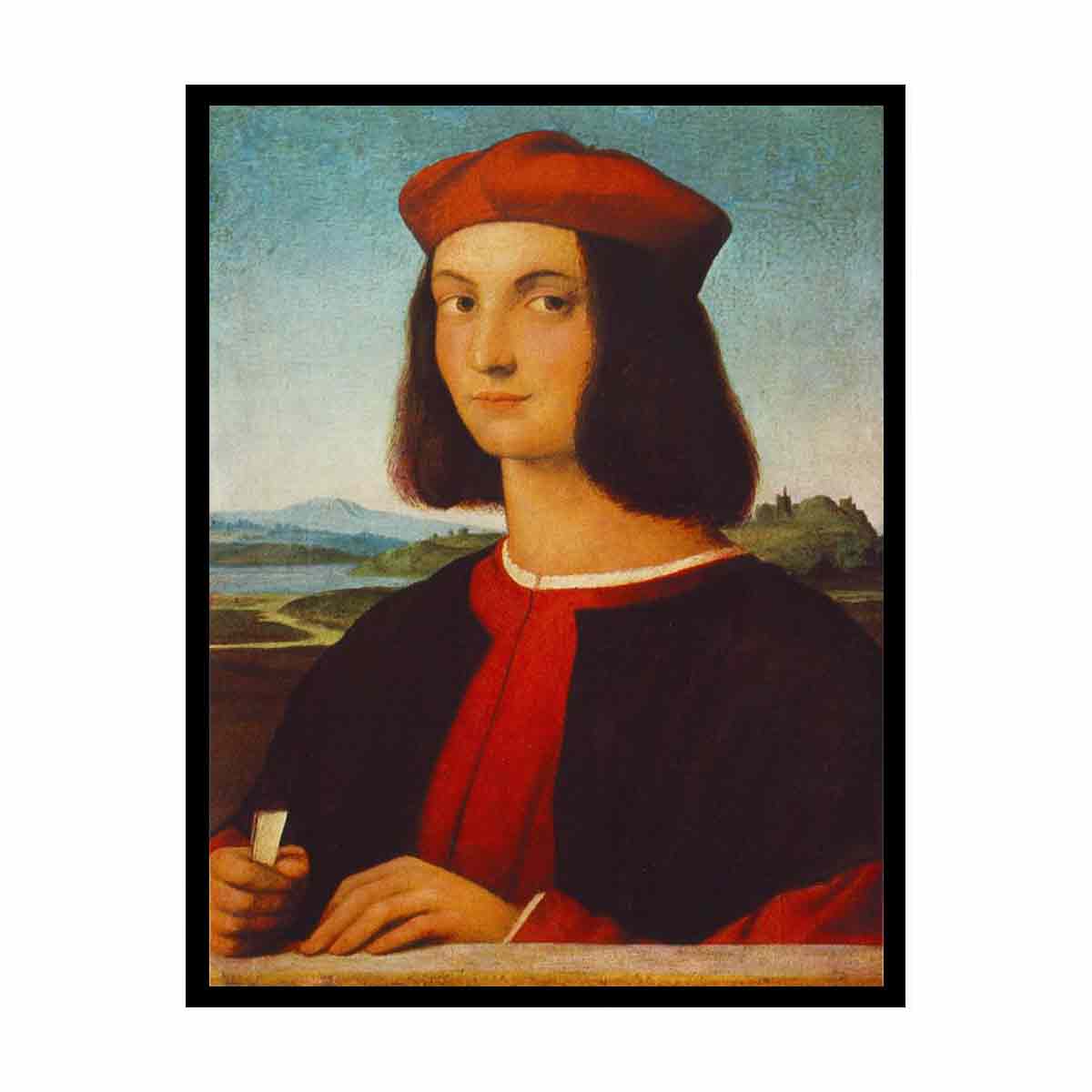 Portrait of Pietro Bembo By Raphael